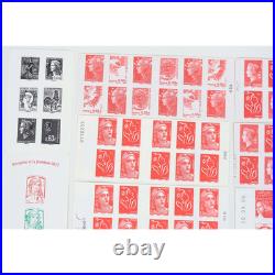 France Lot De Timbres Autoadhésifs Modernes Timbres Neufs Valeur Faciale 145