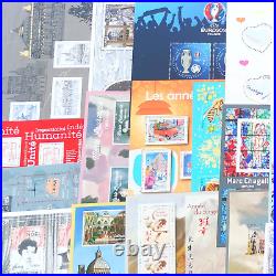 France Lot Timbres-blocs Neufs Annee 2016-2017 Pour Courriers/collec Vf 219