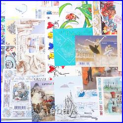 France Lot Timbres-blocs Neufs Annee 2016-2017 Pour Courriers/collec Vf 219