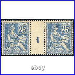 France Millésime Timbres N° 118 Neufs Emis En 1901 Signés Par Expert Chez Brun