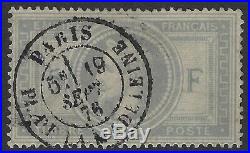 France N°33 5 F. Violet-gris Cote 1150,00
