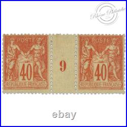 France N°94 Type Sage Millésime Ii, Timbres Neufs