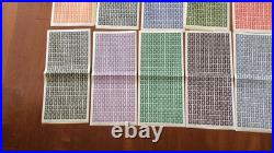 France Planche 200 Timbres Yt 683/697 Marianne De Dulac N Cote Yt 660