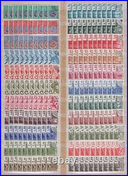 France Préo Stock de timbres faciale 1457.81 francs soit 222.24