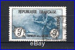 France Stamp Timbre 155 Orphelins La Marseillaise 5f+5f Oblitere A Voir V011