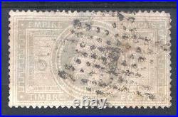 France Stamp Timbre N° 33 Napoleon III 5f Violet Gris Oblitere A Voir P525