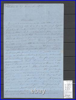 France Yvert 44A Em. Bordeaux T1 R1 11/1870 -Tentative d'entrée dans Paris
