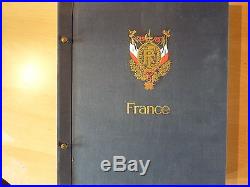 France belle collection 1862-1959 obl/ dans album Davo. Cote milliers d'euro's