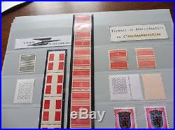 £££ France collection timbres fictifs vignettes Palissy variétés. High CV