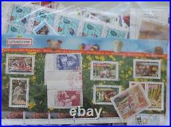 France lot de 22 200 timbres sans papier