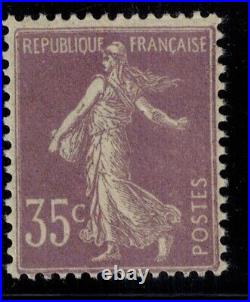 France timbre type Semeuse fond plein N° 136 Neuf MNH