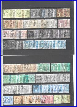 Gros lot timbres France oblitérés Sage