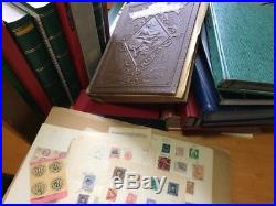 LOT #268 COLONIES EUROPE MONDE collection de timbres fiscaux albums en 2 cartons