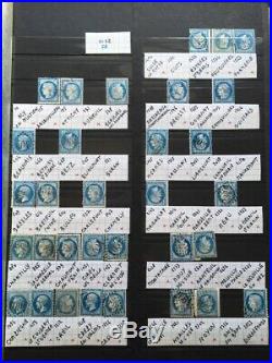 LOT #26 FRANCE CLASSIQUE collection de timbres oblitérations GC gros chiffres