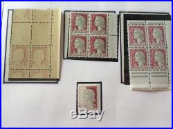LOT #75 FRANCE timbres Decaris Béquet Sabine Liberté ++ variétés dont phosphore