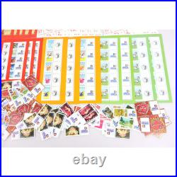 LOT DE TIMBRES ET FEUILLES PERSONNALISÉS À VALIDITÉ PERMANENTE 20g FACIALE 475