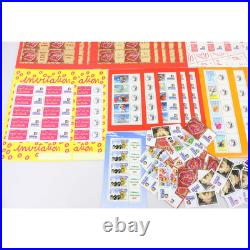LOT DE TIMBRES ET FEUILLES PERSONNALISÉS À VALIDITÉ PERMANENTE 20g FACIALE 475 LOT DE TIMBRES ET FEUILLES PERSONNALISÉS À VALIDITÉ PERMANENTE 20g FACIALE 475