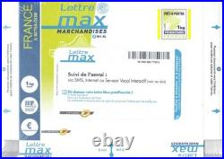 LOT de 20 Lettre Max S suivi pour marchandises 1 kg PAP prêt à poster NEUF