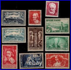 L'ANNÉE 1935 Complète, Neufs = Cote 745 / Lot Timbres France n°299 à 308