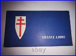 Les timbres poste de la france libre 1944