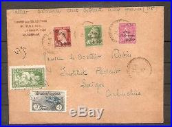 Lettre France Frankreich To Saigon Indochine Indochina 1929 Oblitere Used