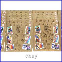 Lot 100 Blocs N° 50 Étoiles Du Jazz, Timbres Neufs 0.46 X 6, Faciale 276