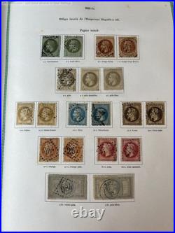 Lot 1087 Collection France 1849-1978 dt n°2,6,33, Bordeaux, caisses, 188A++