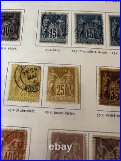 Lot 1087 Collection France 1849-1978 dt n°2,6,33, Bordeaux, caisses, 188A++