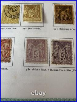 Lot 1087 Collection France 1849-1978 dt n°2,6,33, Bordeaux, caisses, 188A++