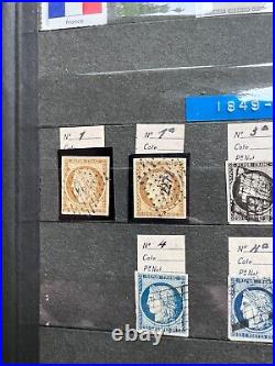 Lot 116 Collection timbres français tous 1er choix belle partie classiques