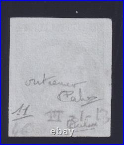 Lot 1263 n°46Ad Cérès Bordeaux 20c bleu outremer P. 11 GC 2145 Signé Calves