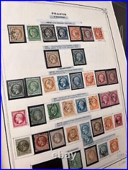 Lot 131 Collection timbres France oblitérée 1849-2011 dt très bonnes valeurs
