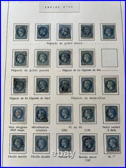 Lot 1334 Collection classiques spécialisée dt 14Ae s/vert, reports, variétés+