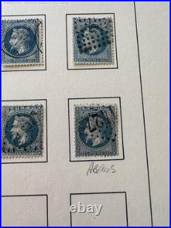 Lot 1334 Collection classiques spécialisée dt 14Ae s/vert, reports, variétés+