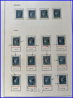 Lot 1334 Collection classiques spécialisée dt 14Ae s/vert, reports, variétés+