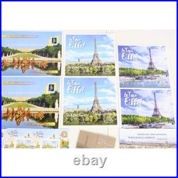 Lot 140 Timbres Autoadhésifs Vp Lettres 20g Monde Collectors Thématique Paris