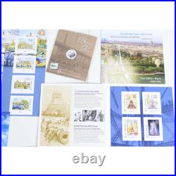 Lot 140 Timbres Autoadhésifs Vp Lettres 20g Monde Collectors Thématique Paris