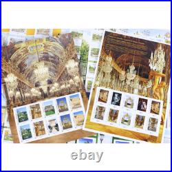 Lot 140 Timbres Autoadhésifs Vp Lettres 20g Monde Collectors Thématique Paris