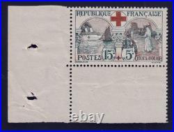 Lot 1421 n°156 Croix-Rouge 1918 neuf CDF SUP Signé Scheller