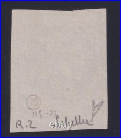 Lot 1459 n°41B Cérès Bordeaux 4c gris obl. Légère + VOISIN Signé Scheller