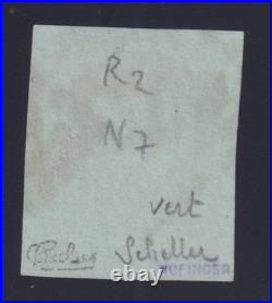 Lot 1462 n°42Bg Cérès Bordeaux 5c VERT obl. GC SUP Signé Scheller