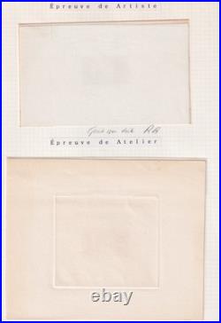 Lot 1645 n°840 Amitié Franco-américaine ÉPREUVE ARTISTE + ATELIER non émis TB