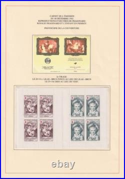Lot 1649 Carnets croix rouge n°2011a 1962 2ème tirage GRIS qualité TB neuf