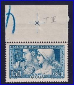 Lot 1661 n°252f Le Travail Caisse type IV neuf + REPÈRE Signé Scheller