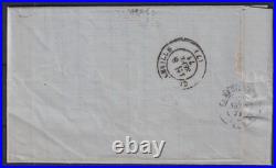 Lot 1717 n°39 + 26 + 37 Affr. 1871 RARE avec Bordeaux GC 260 TB Signée