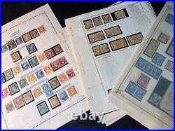 Lot 171 Collection timbres classiques dt belle partie VARIÉTÉS / OBLITÉRATIONS
