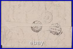 Lot 1725 n°29A + n°26 x5 pour la Suisse s/ lettre TB étoile 1 Signée