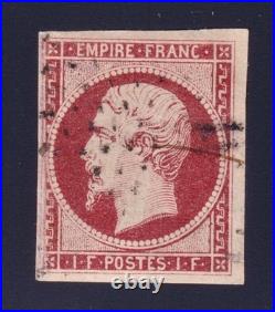 Lot 1735 n°18 Napoléon 1fr EMPIRE BELLE NUANCE réparé Aspect SUP