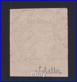 Lot 1764 n°6 Cérès1fr carmin obl. GRILLE SANS FIN TB Signé Scheller