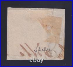 Lot 1770 n°3 Cérès 20c noir obl. Càd T. 15 4 JANVIER 49 s/ fragment TB Signé
